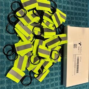Reflective Keychain Rings - survival Bulk lot